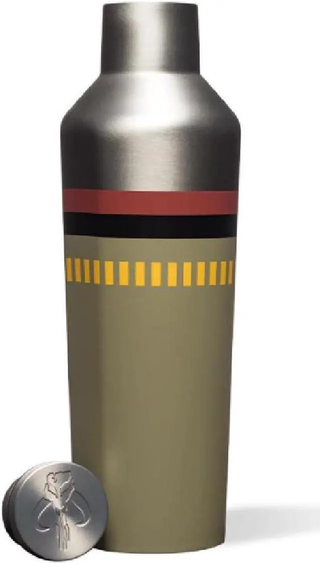 Alt view image 4 of 5 - U Speakers Micro Portable Wireless Bluetooth Speaker with Mic & Selfie Remote Control Hematite Mirror Active Lifestyle Travel Bundle with Insulated Galaxy Far Away Trendy 16 oz. Canteen Bottle Silver