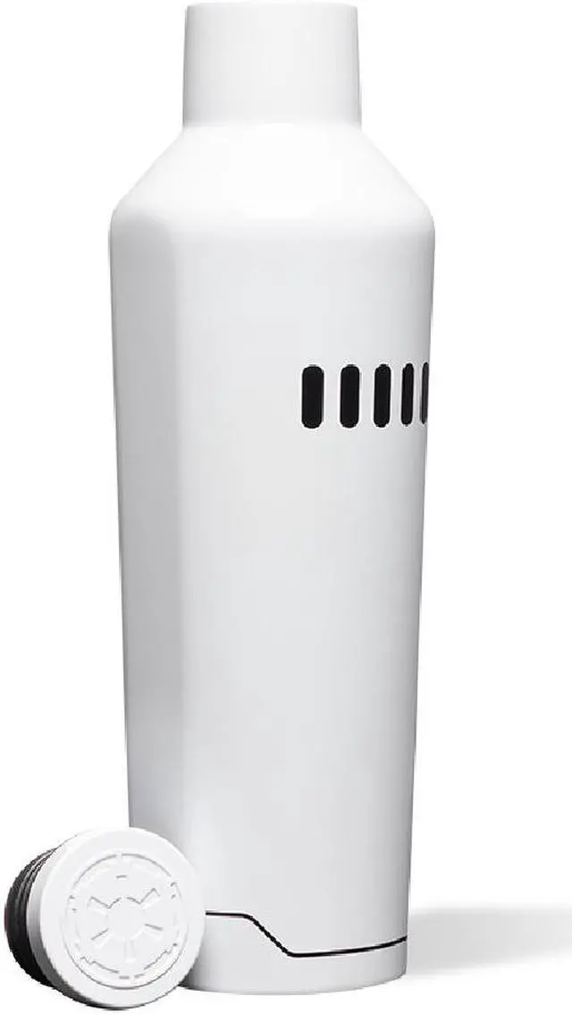 Alt view image 4 of 5 - U Speakers Micro Portable Wireless Bluetooth Speaker with Mic and Selfie Remote Control Black Active Lifestyle Travel Bundle with Insulated Galaxy Far Away Trendy 16 oz. Canteen Bottle White