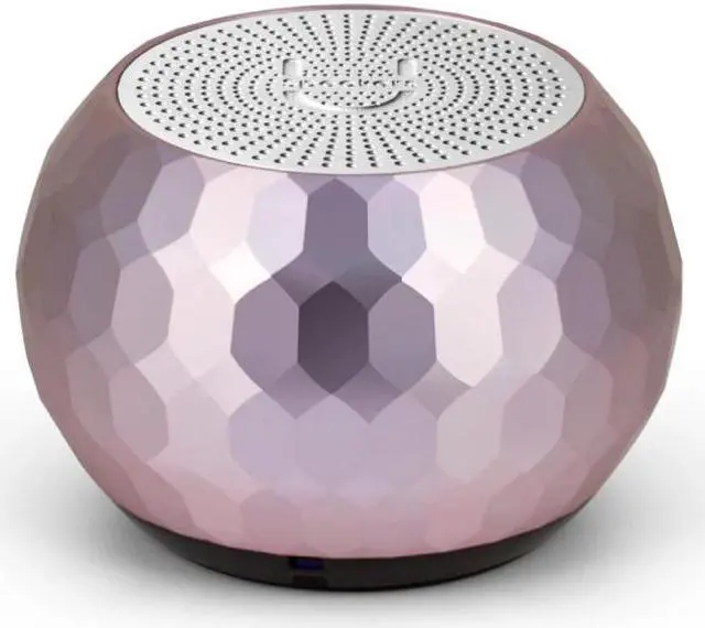 Alt view image 3 of 4 - U Speakers Mini Glam Portable Wireless Bluetooth Speaker with Magnetic Base, Mic & Selfie Remote Control Lilac Active Chic Lifestyle Bundle with Insulated Sport 20 oz. Straw Canteen Bottle Black