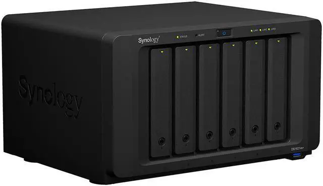 Alt view image 5 of 5 - Synology DiskStation DS1621xs+ NAS Server with Xeon 2.2GHz CPU, 32GB Memory, 108TB HDD Storage, 1TB M.2 NVMe SSD, 1 x 10GbE LAN Port, DSM Operating System
