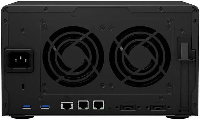 Alt view image 4 of 5 - Synology DiskStation DS1621xs+ NAS Server with Xeon 2.2GHz CPU, 32GB Memory, 108TB HDD Storage, 1TB M.2 NVMe SSD, 1 x 10GbE LAN Port, DSM Operating System