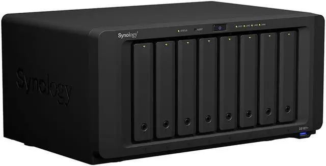 Alt view image 5 of 5 - Synology DiskStation DS1821+ NAS Server with Ryzen 2.2GHz CPU, 32GB Memory, 128TB HDD Storage, 1TB M.2 NVMe SSD, 4 x 1GbE LAN Ports, DSM Operating System