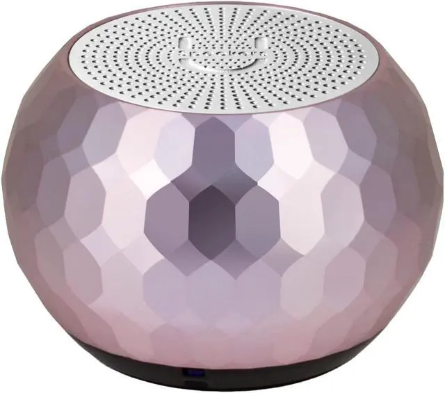 Main image of Fashionit U Speakers Mini Glam Portable Wireless Bluetooth Speaker with Magnetic Base, Mic & Selfie Remote Control - Ideal for Active Lifestyle, Travel, Home, & Office - Glam Lilac