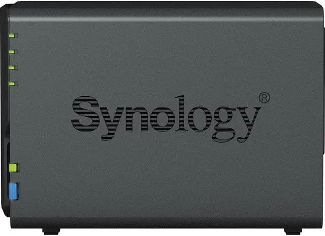 Alt view image 4 of 7 - Synology DiskStation DS223 NAS Server with RTD1619B 1.7GHz CPU, 2GB Memory, 40TB HDD Storage, 1 x 1GbE LAN Port, DSM Operating System