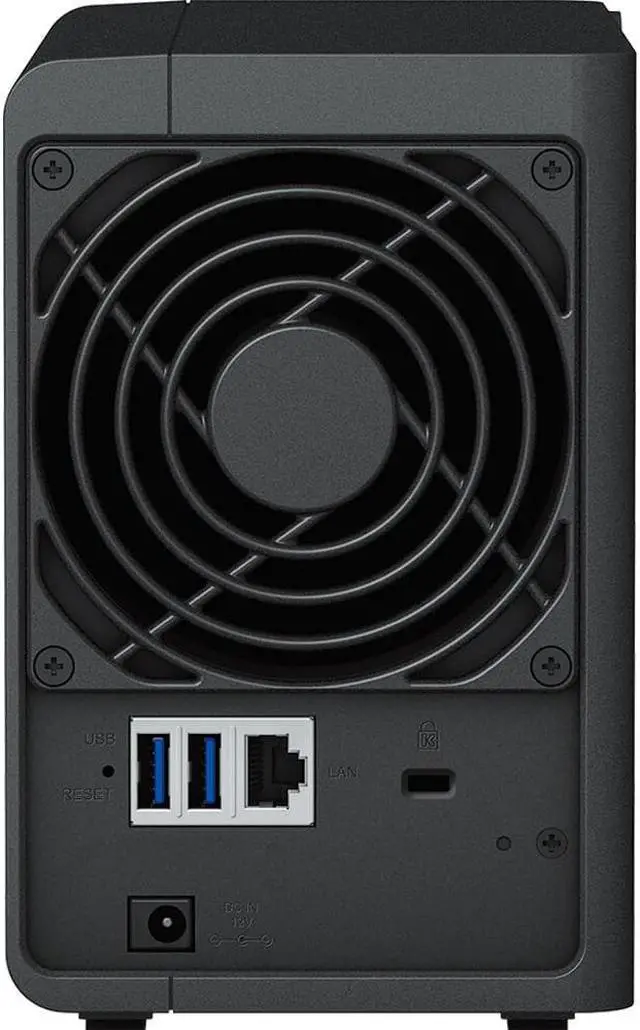 Alt view image 6 of 7 - Synology DiskStation DS223 NAS Server with RTD1619B 1.7GHz CPU, 2GB Memory, 40TB HDD Storage, 1 x 1GbE LAN Port, DSM Operating System