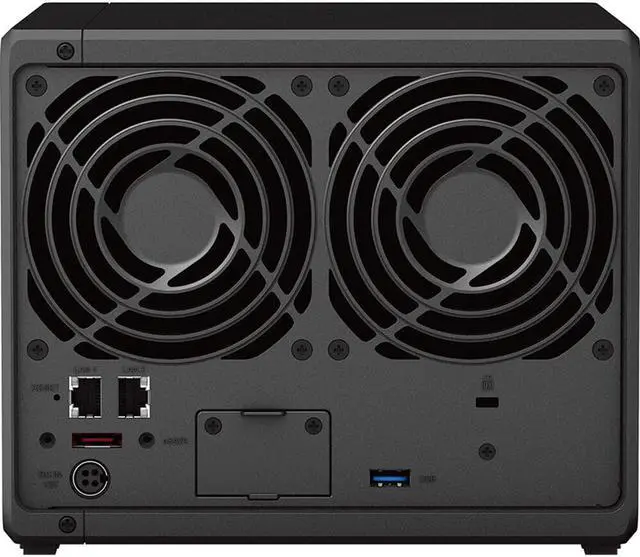 Alt view image 5 of 7 - Synology DiskStation DS923+ NAS Server with Ryzen 2.6GHz CPU, 32GB Memory, 80TB HDD Storage, 1TB M.2 NVMe SSD, 2 x 1GbE LAN Ports, DSM Operating System