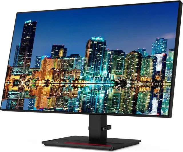 Alt view image 2 of 7 - Lenovo ThinkVision P27q 2560 x 1440 LED QHD LCD Monitor, 2-Pack Bundle with HDMI, DisplayPort, Daisy Chain ready, USB Hub, Dual Monitor Stand, MK670 Wireless Keyboard & Mouse, Mouse & Wrist Pad