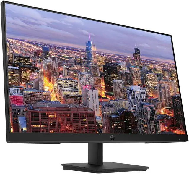 Alt view image 2 of 7 - HP P27 G5 27-inch 1920 x 1080 Full HD Edge LED LCD Monitor, 2-Pack Bundle with HDMI, VGA, and DisplayPort, Dual Monitor Stand, USB-C Dock, MK270 Wireless Keyboard & Mouse, Gel Mouse & Wrist Pad