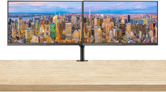 Main image of MSI Pro MP241X 24-inch 1080P 75Hz Full HD LED Backlit LCD Everyday Monitor, 2-Pack Bundle with VGA, HDMI, Less Blue Light, Desk Mount Dual Monitor Stand