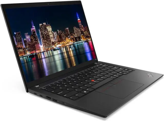 Alt view image 7 of 7 - Lenovo T16 Gen 2 16" Ryzen 5, 16GB RAM, 256GB SSD, Windows 11 Pro ThinkPad Bundle with 2 x ThinkVision T24i 24" Monitors, Dual Stand, USB-C Dock, Keyboard & Mouse, Webcam, Headphones, Bag