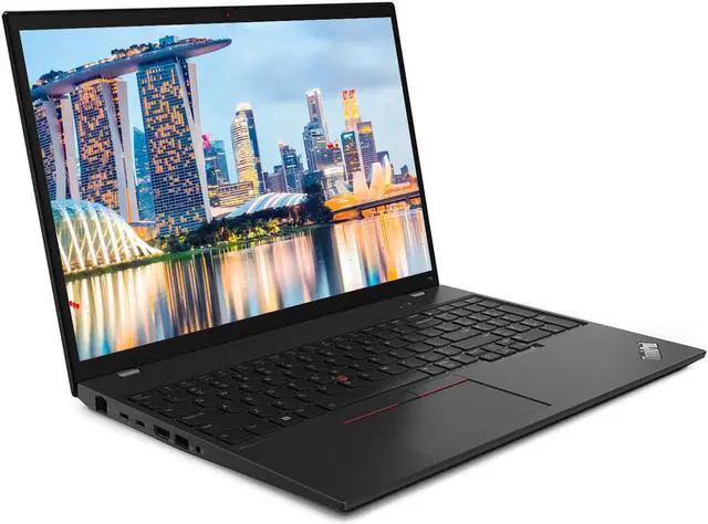 Alt view image 5 of 7 - Lenovo T16 Gen 2 Touchscreen 16" Ryzen 7, 16GB RAM, 512GB SSD, Windows 11 Pro ThinkPad Bundle with 2 x ThinkVision T27i 27" Monitors, Dual Stand, USB-C Dock, Keyboard & Mouse, Webcam, Headphones, Bag