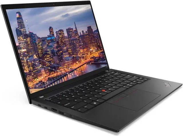 Alt view image 7 of 7 - Lenovo T14 Gen 4 Touchscreen 14" Ryzen 5, 16GB RAM, 512GB SSD, Windows 11 Pro ThinkPad Bundle with 2 x ThinkVision T27i 27" Monitors, Dual Stand, USB-C Dock, Keyboard & Mouse, Webcam, Headphones, Bag