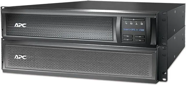 Alt view image 4 of 4 - APC Smart-UPS, SMX1500RM2UC 2U Convertible Rack/Tower Back-UPS, 1440 VA Backup Battery Power Supply, 8 x NEMA 5-15R, SmartConnect Port, SmartSlot, AVR, LCD Screen Bundled With 16GB USB Storage