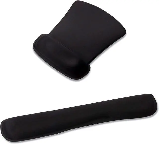 Alt view image 4 of 7 - Logitech MK670 Comfort Wave Wireless Keyboard & Mouse Combo Home Office Active Lifestyle Modern Bundle with Mini Glow in the Dark Portable Wireless Bluetooth Speaker, Gel Wrist Pad & Gel Mouse Pad