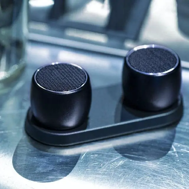 Alt view image 4 of 7 - Logitech MK670 Comfort Wave Wireless Keyboard & Mouse Combo Travel Home Office Modern Bundle with Set of 2 Pro Portable Wireless Bluetooth Speakers, Charging Tray, Gel Wrist Pad & Gel Mouse Pad