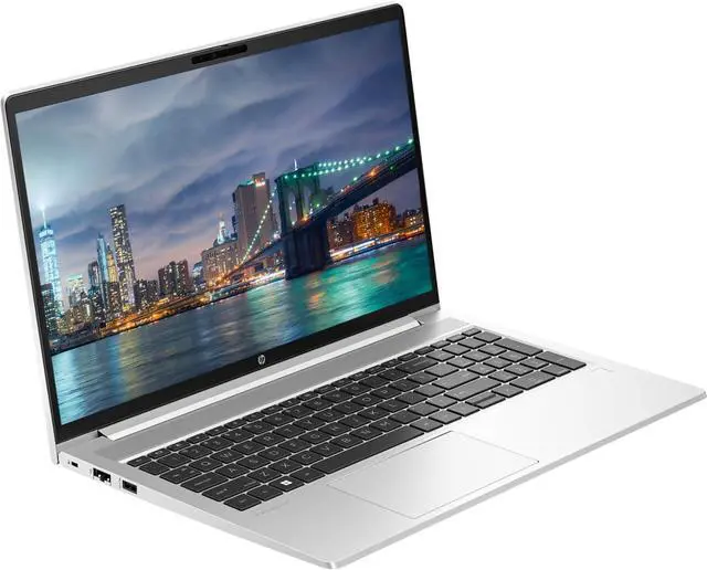 Alt view image 2 of 7 - HP ProBook 455 G10 15.6" Ryzen 7, 16GB RAM, 512GB SSD, Bundle with 2 x EliteDisplay E24 24" Monitors, Dual Stand, USB-C Dock, MK670 Wireless Keyboard and Mouse, Gel Pad, Webcam, Headphones, Bag