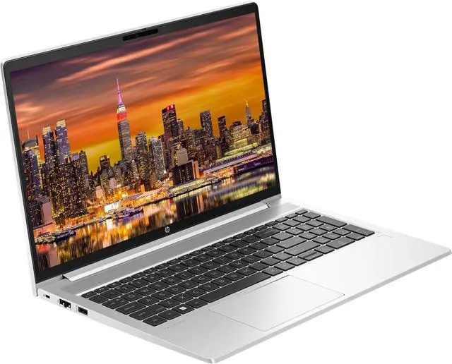 Alt view image 2 of 7 - HP ProBook 455 G10 15.6" Ryzen 7, 16GB RAM, 512GB SSD, Bundle with 2 x EliteDisplay E27 27" Monitors, Dual Stand, USB-C Dock, MK670 Wireless Keyboard and Mouse, Gel Pad, Webcam, Headphones, Bag