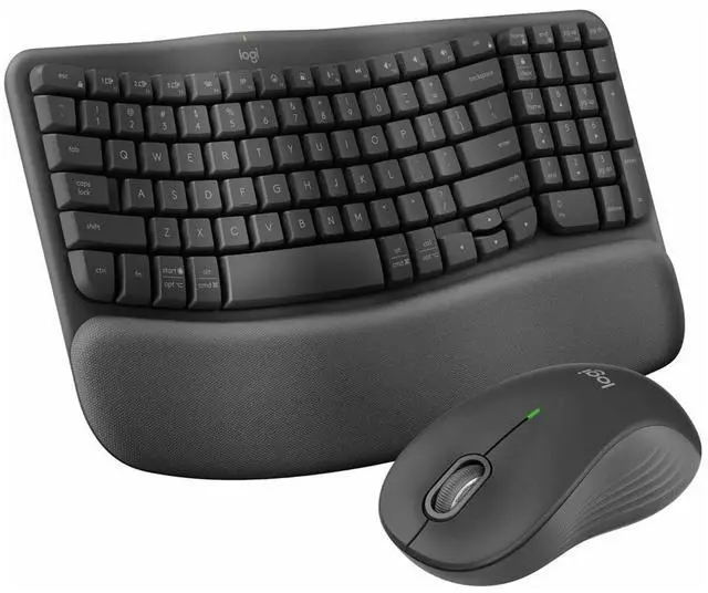 Alt view image 6 of 7 - HP ProBook 445 G10 14" Ryzen 5, 8GB RAM, 256GB SSD, Bundle with 2 x EliteDisplay E27 27" Monitors, Dual Stand, USB-C Dock, MK670 Wireless Keyboard and Mouse, Gel Pad, Webcam, Headphones, Bag