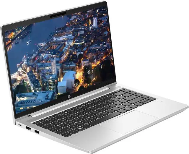 Alt view image 2 of 7 - HP ProBook 440 G10 14" i5, 8GB RAM, 256GB SSD, Bundle with 2 x EliteDisplay E24 24" Monitors, Dual Stand, USB-C Dock, MK550 Wireless Keyboard and Mouse, Gel Pad, Webcam, Headphones, Bag