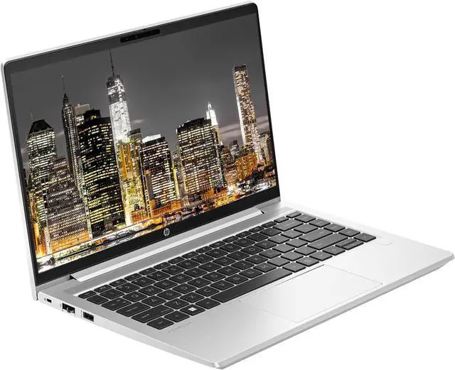 Alt view image 2 of 7 - HP ProBook 440 G10 14" i5, 8GB RAM, 256GB SSD, Bundle with 2 x EliteDisplay E27 27" Monitors, Dual Stand, USB-C Dock, MK550 Wireless Keyboard and Mouse, Gel Pad, Webcam, Headphones, Bag