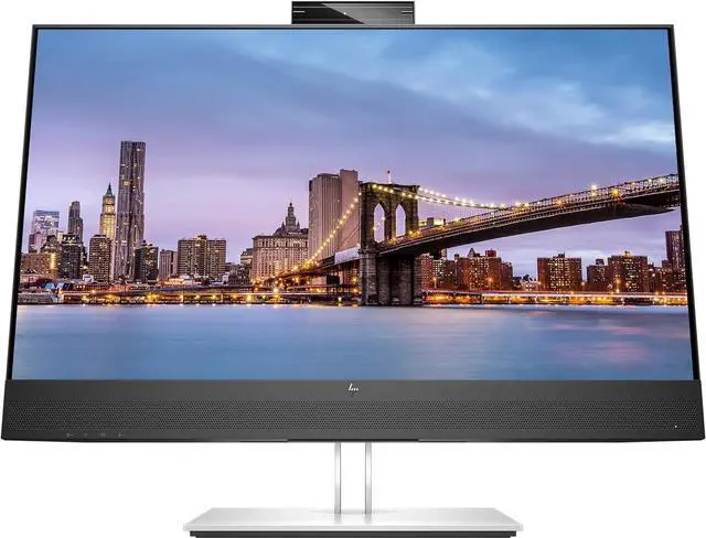 Alt view image 3 of 7 - HP EliteDisplay E27m G4 27 inch 2K Quad HD LED-Backlit LCD IPS Conferencing Monitor, 2-Pack Bundle with HP E27q G5, USB-C, Ethernet, HDMI, USB Hub, DisplayPort, Camera, Stand, MK670 Wireless Keyboard