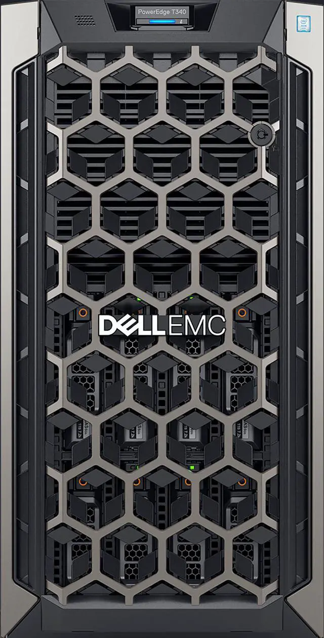 Alt view image 3 of 3 - Dell PowerEdge T340 Tower Server, Windows 2016 STD OS, Intel Xeon E-2124 Quad-Core 3.3GHz 8MB, 64GB DDR4 RAM, 16TB SSD Storage, RAID, Single PSU, 3 Years Warranty