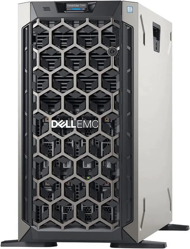 Alt view image 2 of 3 - Dell PowerEdge T340 Tower Server, Windows 2016 STD OS, Intel Xeon E-2124 Quad-Core 3.3GHz 8MB, 64GB DDR4 RAM, 16TB SSD Storage, RAID, Single PSU, 3 Years Warranty