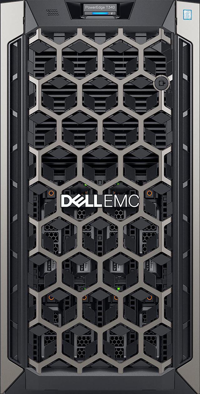 Alt view image 3 of 3 - Dell PowerEdge T340 Tower Server, Intel Xeon E-2124 Quad-Core 3.3GHz 8MB, 32GB DDR4 RAM, 24TB Storage, RAID, Single PSU, 3 Year Warranty