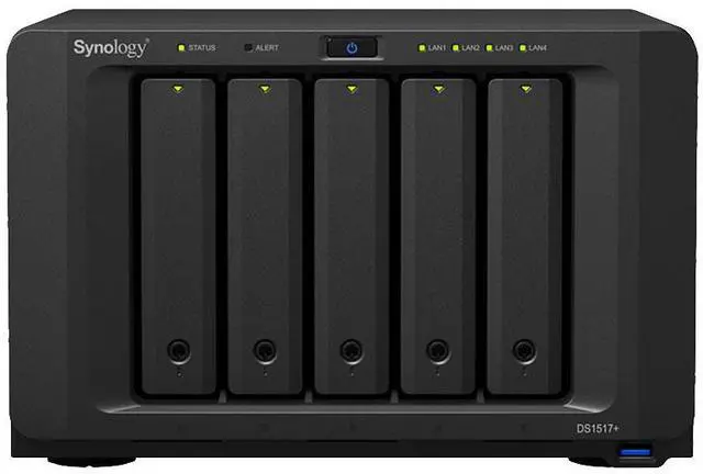 Main image of Synology DiskStation DS1517+ 5-Bay 3.5" NAS