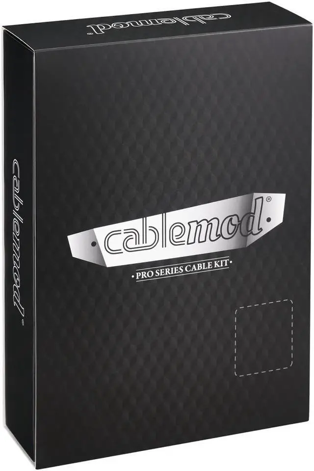 Alt view image 4 of 8 - CableMod PRO ModMesh C-Series AXi, HXi & RM Cable Kit - BLACK / WHITE