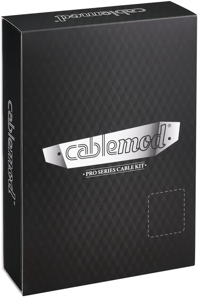 Alt view image 4 of 4 - CableMod PRO ModMesh C-Series RMi & RMx Cable Kit - BLACK / WHITE