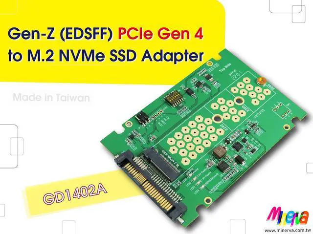 Main image of Gen-Z SFF-TA-1001 PCIe Gen 4 to M.2 (22x80mm) Adapter