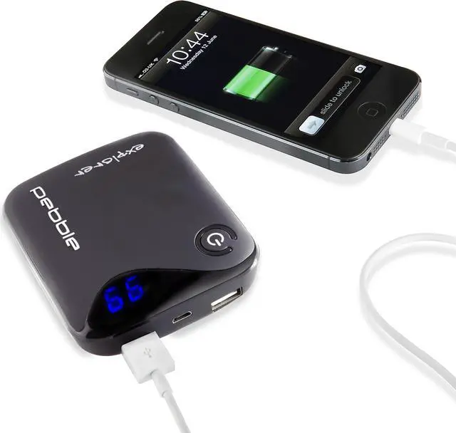 Alt view image 6 of 8 - Veho Pebble Explorer Dual USB Portable Power Bank- 8,400mAh
