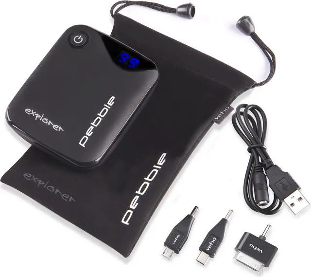 Alt view image 7 of 8 - Veho Pebble Explorer Dual USB Portable Power Bank- 8,400mAh
