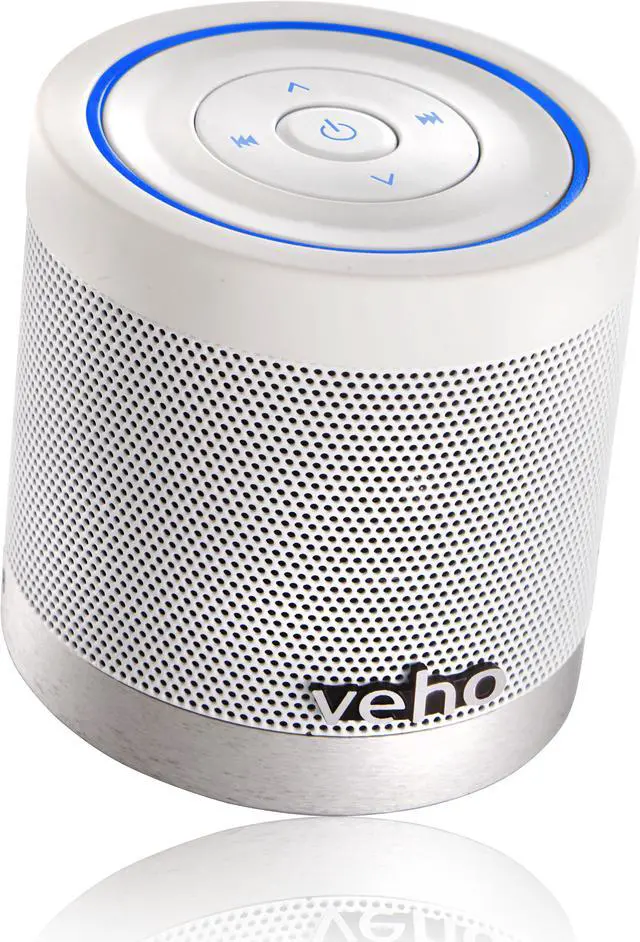 Main image of Veho M-4 Bluetooth Portable Rechargeable Speaker (White)