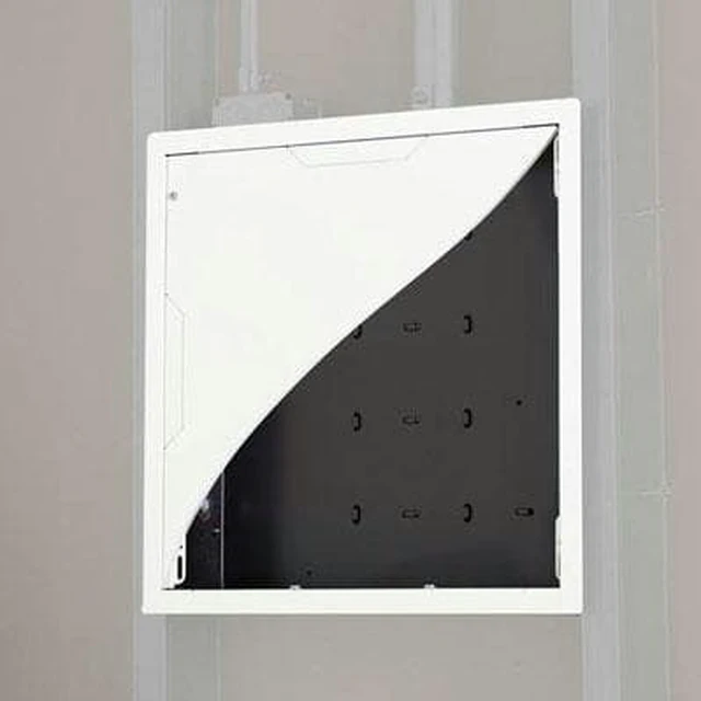 Alt view image 3 of 11 - Chief PAC526 Storage Box For Audio/Video Components - Black - In-Wall Mounted - For Fusion Mtm3029, Mtm3241; Large Fusion Portrait Tilt Wall Mount Ltmpu; Thinstall Ts525