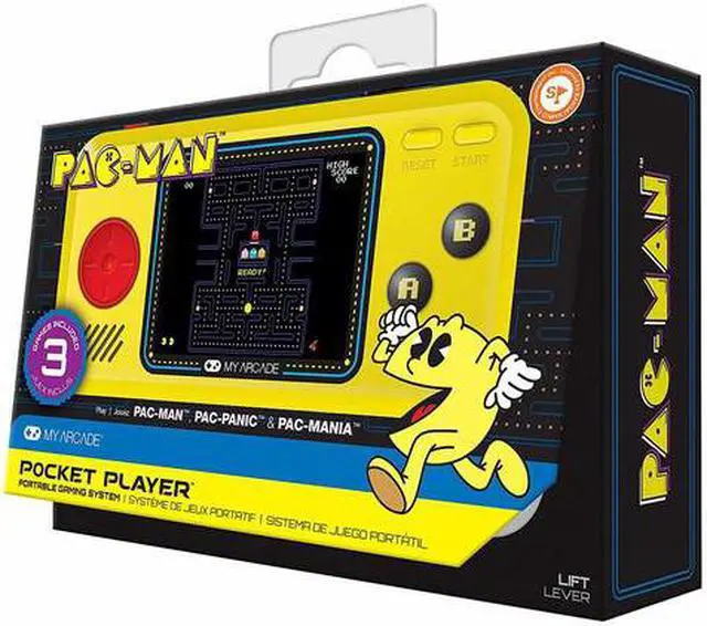 Alt view image 16 of 16 - Dreamgear DGUNL3227 My Arcade Pac Man Pocket Player