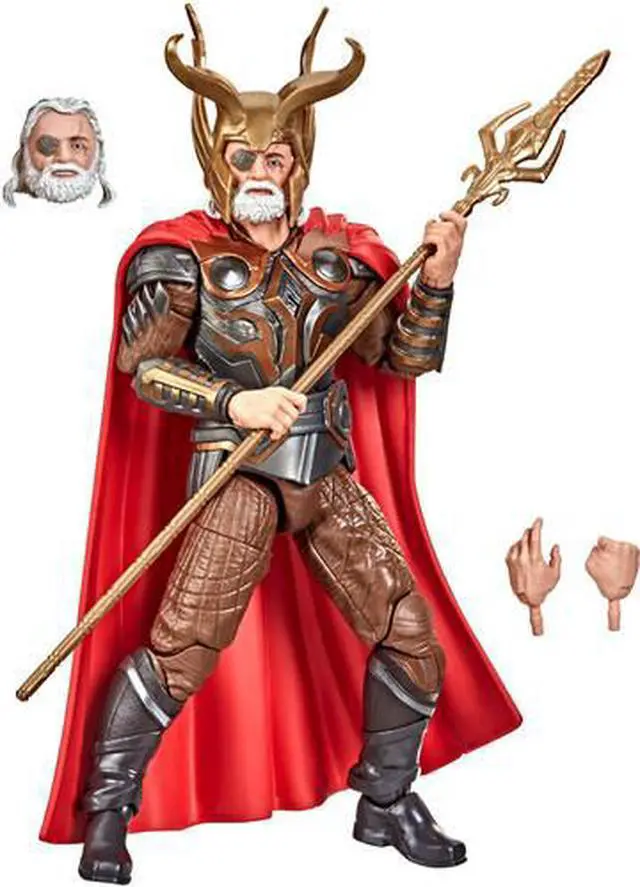 Alt view image 8 of 9 - HASBRO MARVEL LEGENDS THOR THE INFINITY SAGA ODIN 6" ACTION FIGURE