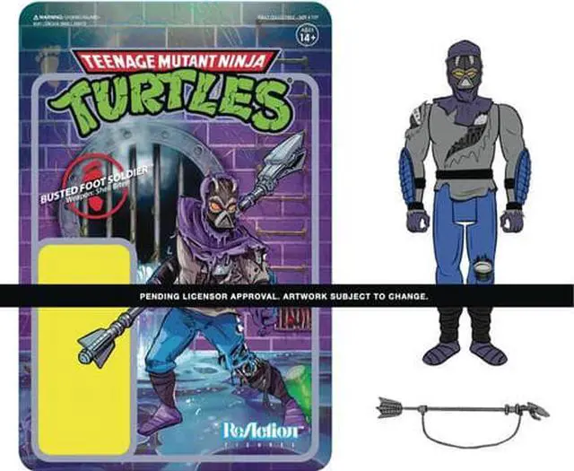 Alt view image 2 of 2 - Busted Foot Soldier Teenage Mutan Ninja Turtles Action Figure