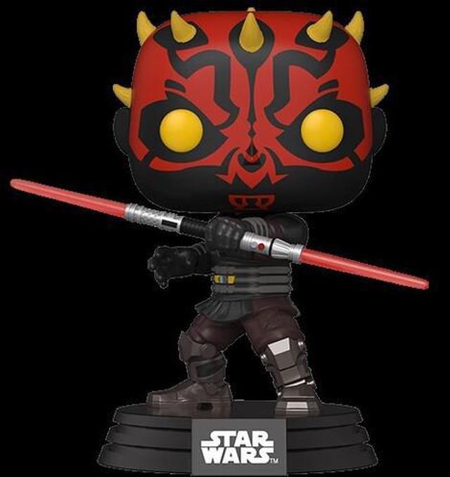 Alt view image 4 of 5 - funko pop! star wars: clone wars - darth maul vinyl figure