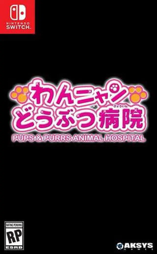 Main image of Pups & Purrs Animal Hospital for Nintendo Switch  [VIDEOGAMES]