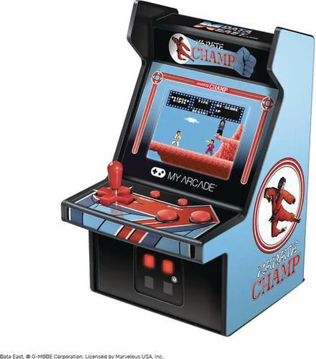 Alt view image 13 of 14 - DREAMGEAR DG-DGUNL-3204 6IN RETRO KARATE CHAMP MICRO ARCADE