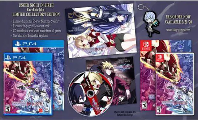 Alt view image 5 of 8 - Under Night In-Birth Exe:Late[cl-r] Collector's Edition - PlayStation 4