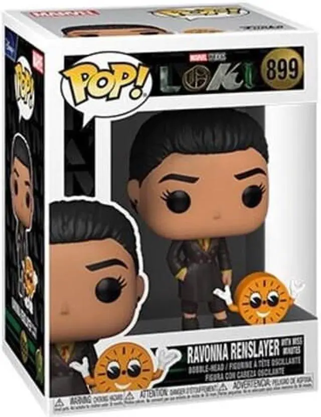 Alt view image 6 of 7 - FUNKO POP & Buddy: Loki - Ravonna Renslayer with Miss Minutes