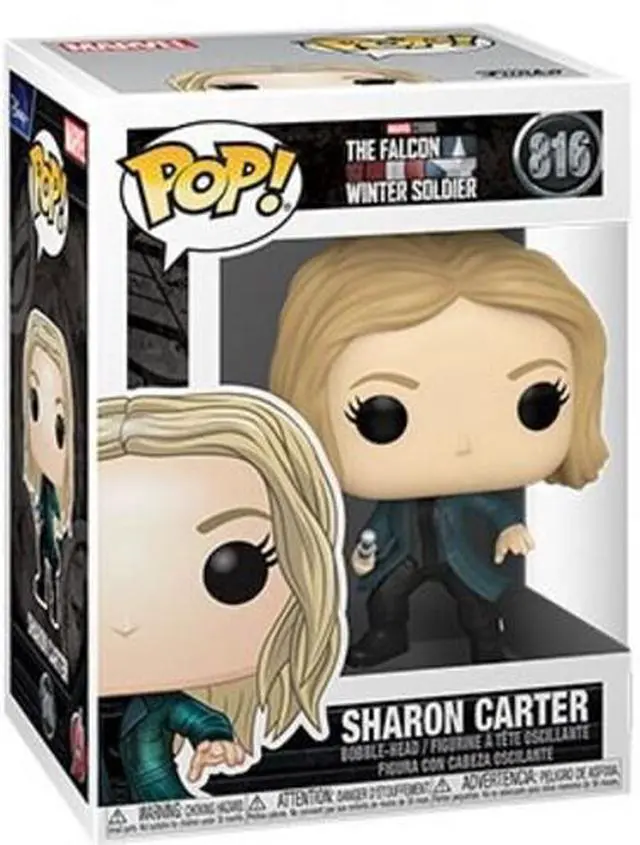 Alt view image 4 of 5 - FUNKO POP! MARVEL: The Falcon and the Winter Soldier - Sharon Carter