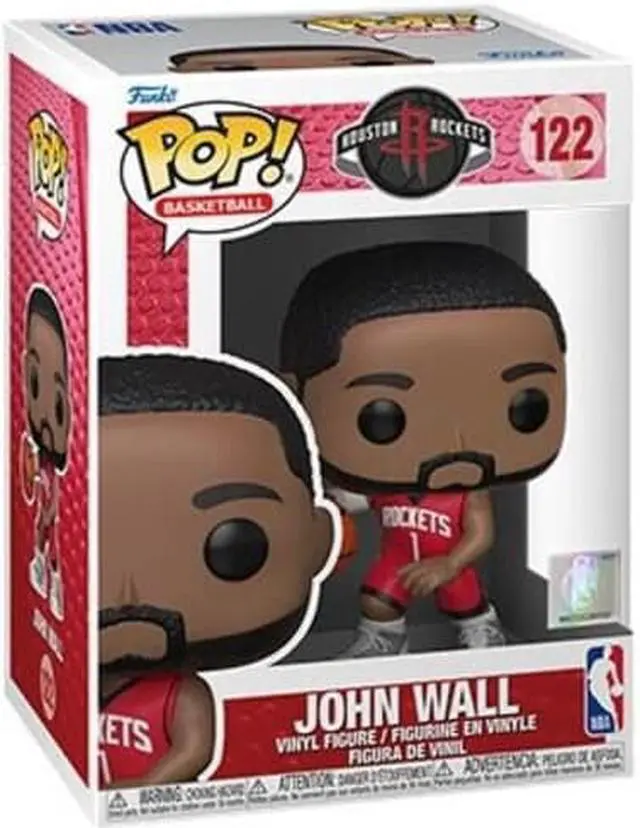 Alt view image 2 of 5 - FUNKO POP! NBA: Rockets-John Wall (Red Jersey)