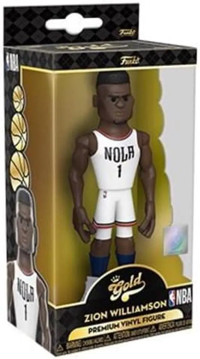 Alt view image 2 of 4 - FUNKO GOLD 5 NBA: Pelicans - Zion Williamson