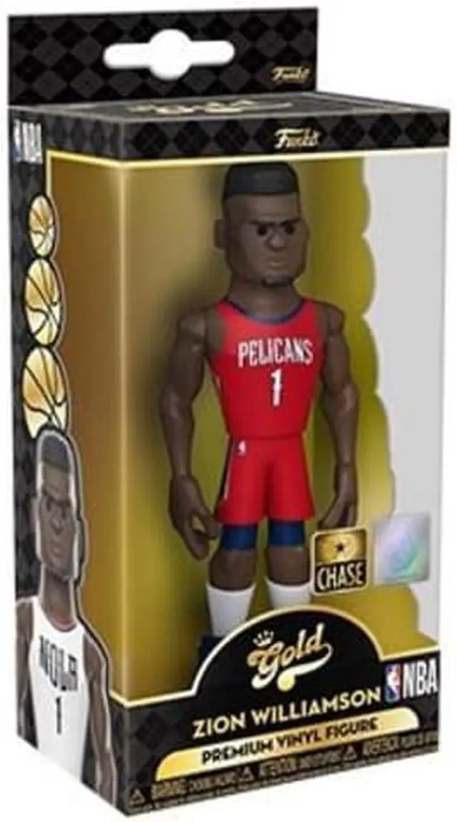 Alt view image 4 of 4 - FUNKO GOLD 5 NBA: Pelicans - Zion Williamson