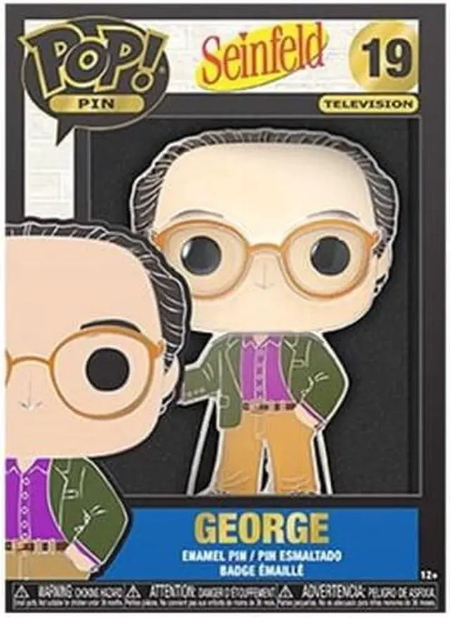 Alt view image 3 of 3 - FUNKO POP! PINS: Seinfeld - George
