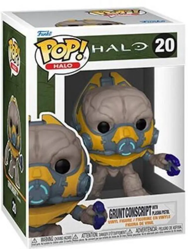 Alt view image 4 of 12 - FUNKO POP! GAMES: HaloInfinite- Grunt w/Weapon